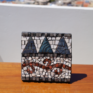 Handcrafted Mosaic Tile on Cement Base